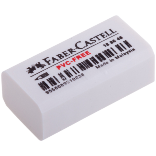 Ластик Faber-Castell "PVC-free", прямоугольный, 31х16х11 мм Ластик Faber-Castell "PVC-free", прямоугольный, 31х16х11 мм