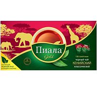 Чай Пиала Gold, чёрный, 100 пакетиков
