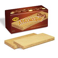 Вафли Рахат "Арахисовые", 110 гр
