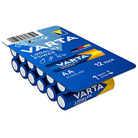 Батарейки Varta "Longlife Power" АА (LR06) алкалиновые, 12 штук в блистере