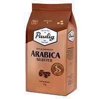 Кофе в зернах Paulig "Arabica Selected", тёмная обжарка, 1000 гр