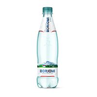 Вода минеральная Боржоми, газированная, пластик, 0.5 л