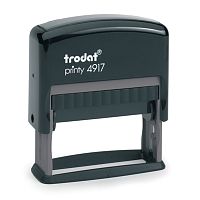 Штамп Trodat 4917, размер клише 50x10 мм, пластик