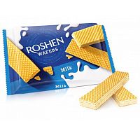 Вафли Roshen "Wafers", с молочной начинкой, 72 гр