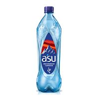 Вода минеральная A'SU, газированная, пластик, 1 л